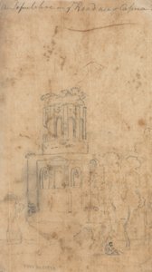 カプア近くの道の墓 作： John Robert Cozens